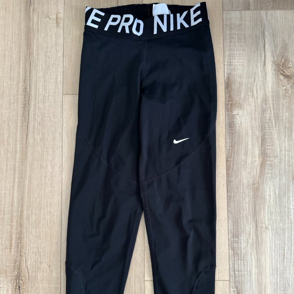 Nike Running Tights Black (Size Small)
